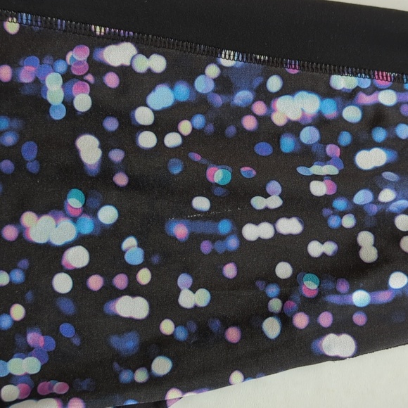 Avia Estilo Athletic Circle Yoga Legging Pant M Black Multi Pattern - Picture 10 of 16